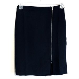 Talbots New Straight Skirt Exposed Front Zipper